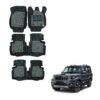 Mahindra Scorpio Classic Illustrious Floor Mats - Black/Grey Colour