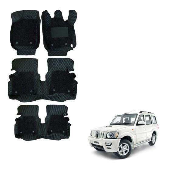 Mahindra scorpio m-hawk deluxe foot mattress - black colour