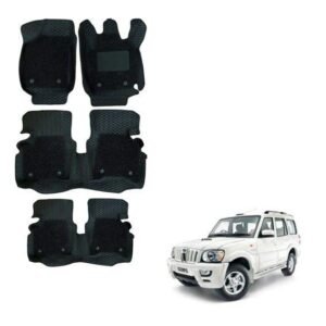 Mahindra Scorpio m-HAWK Deluxe Foot Mattress - Black Colour