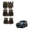 Mahindra Scorpio-N Premium 7D Foot Mats - Brown Colour