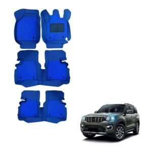 Mahindra Scorpio-N Superior Floor Mats - Blue Colour