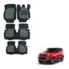 Mahindra TUV 300 Premium Foot Mats - Black/Grey Colour