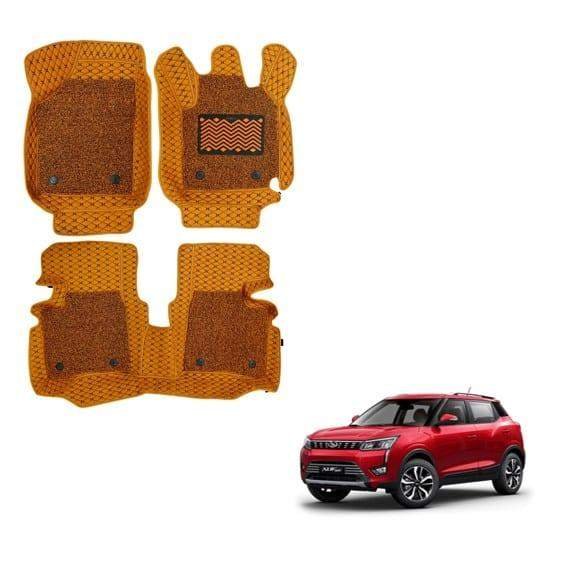 Mahindra xuv 300 superior floor mats - tan colour