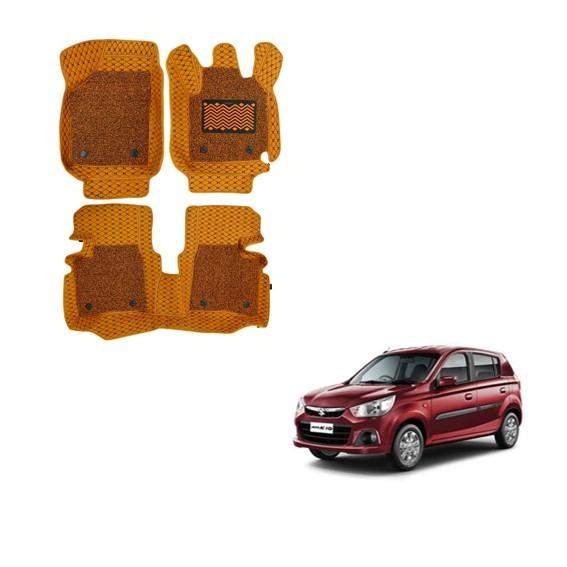 Maruti suzuki alto k10 premium floor mats - tan colour