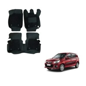 Maruti Suzuki Alto K10 Superior 7D Mat Carpet - Black Colour