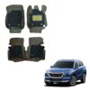 Maruti Suzuki Grand Vitara (2022) Spacious 7D Foot Mats - Black/Tan