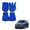 Maruti Suzuki Grand Vitara (2022) Superior 7D Foot Mats - Blue Colour