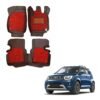 Maruti Suzuki Ignis Spacious 7D Mats - Black/Red Colour