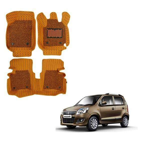 Maruti suzuki new wagon r (k-series) illustrious 7d mat carpet - tan colour