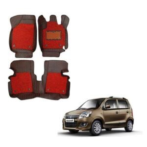 Maruti Suzuki New Wagon R (K-Series) Luxury 7D Mats - Red Colour