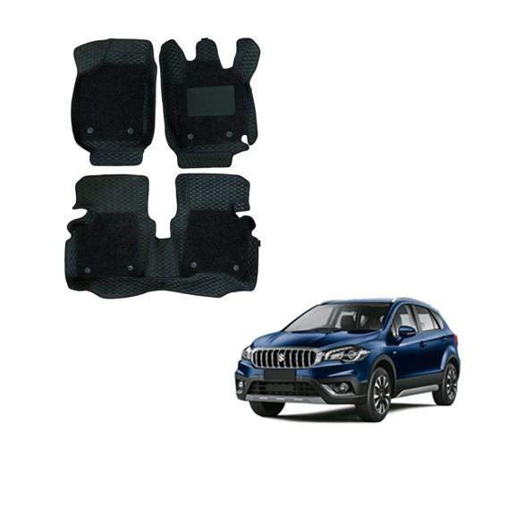 Maruti suzuki s-cross lavish floor mats - black colour