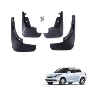 Maruti Suzuki Swift Dzire Type 2 Techo Best Quality O.E Type Mudflap (Set Of 4Pcs.)