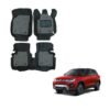 Maruti Suzuki Vitara Brezza (2020) Superior Foot Mats - Black/Grey Colour