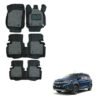 Maruti Suzuki XL-6 Spacious Foot Mats - Black/Grey Colour