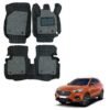 MG Astor Lavish 7D Mats - Black/Grey Colour