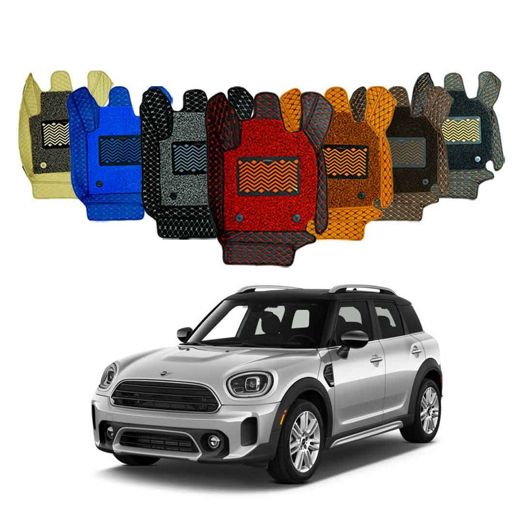 Mini countryman luxurious 7d floor mats