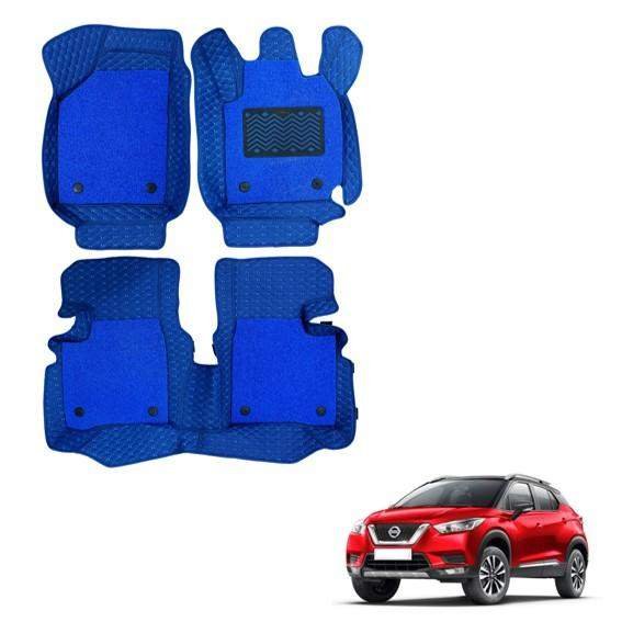 Nissan kicks superior floor mats - blue colour