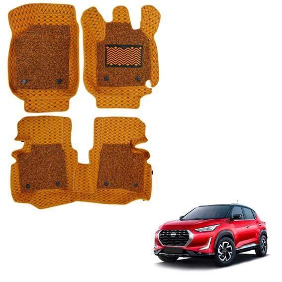 Nissan magnite deluxe floor mats - tan colour