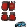 Nissan Micra Superior 7D Foot Mats - Red Colour