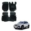 Renault Kiger Deluxe Foot Mattress - Black Colour