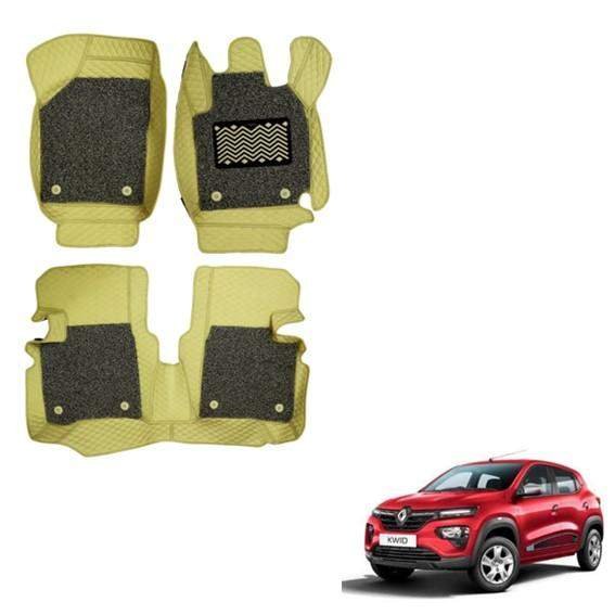 Renault kwid lavish 7d boot mat - beige colour