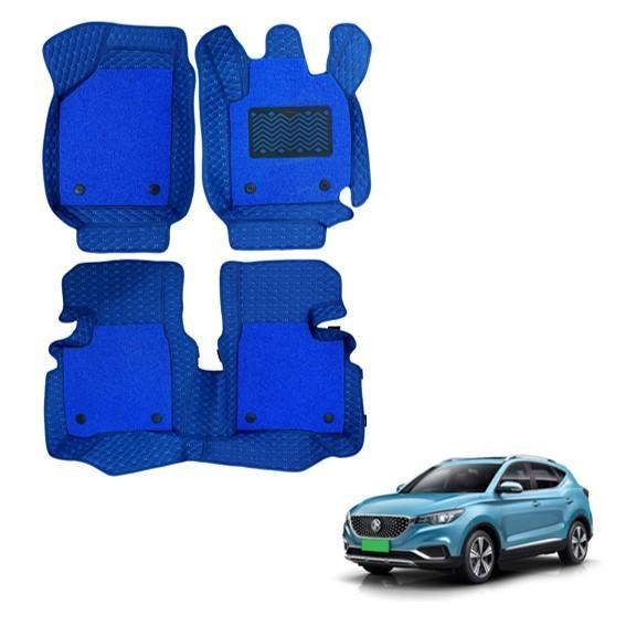 Stylish 7d mats for morris garages zs - blue colour