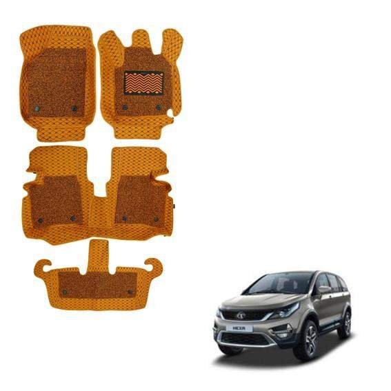 Tata hexa deluxe 7d boot mat - tan colour
