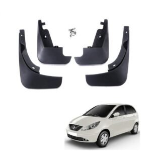 Tata Indica Vista 2008-15 Techo Best Quality O.E Type Mudflap (Set Of 4Pcs.)