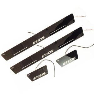 Toyota Etios 2010 Onwards Door Opening LED Footstep - 4 Pieces