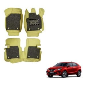 Toyota Glanza Luxury 7D Boot Mat - Beige Colour