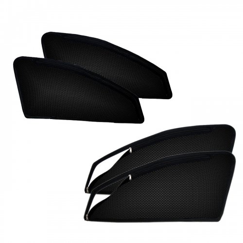 Toyota hilux 2022 onwards zipper magnetic window sun shades