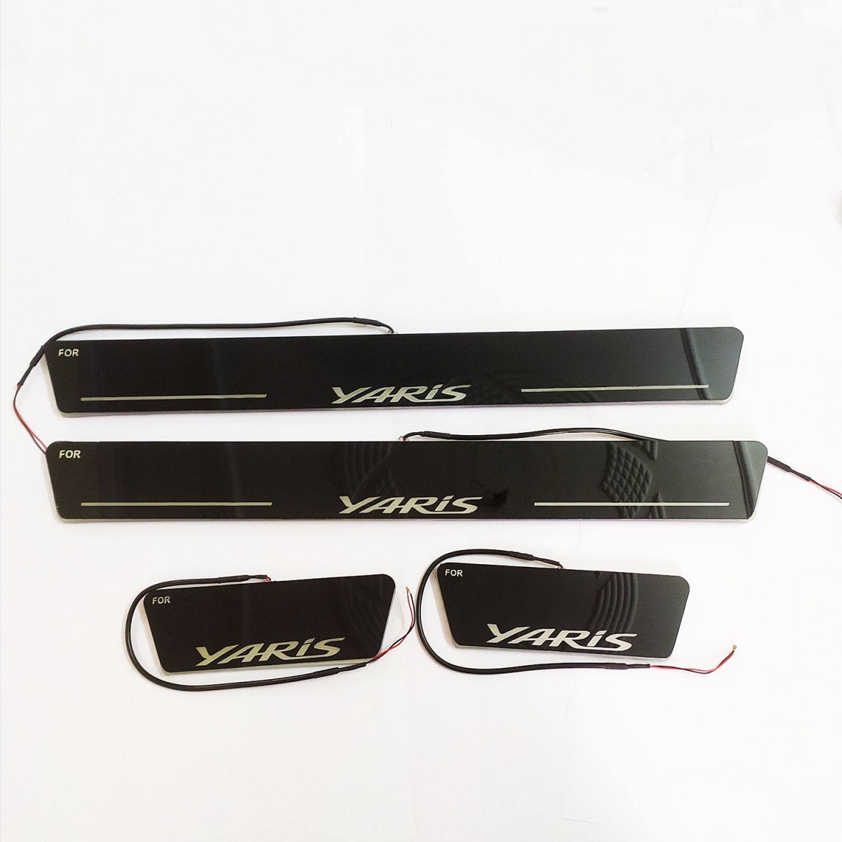 Toyota yaris 2018 onwards door opening matrix moving led footstep - 4 pieces