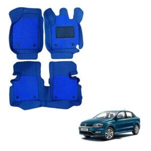 Volkswagen Ameo Illustrious 7D Mats - Blue Colour