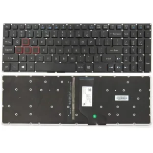 Backlit Keyboard for Acer Nitro 5 AN515-51/52 in Black