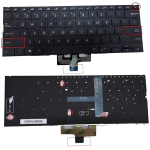 Backlit Keyboard for ASUS Deluxe 14 ZenBook UX433 Series Laptops - Compatible with UX433U, UX433F, UX433FN Models