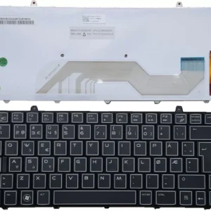 Backlit Keyboard for Dell Alienware M11x R2 and M11x R3 Laptops
