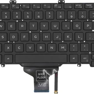 Backlit Keyboard for Dell Latitude 3400, 7400, and 7410 Series Laptops