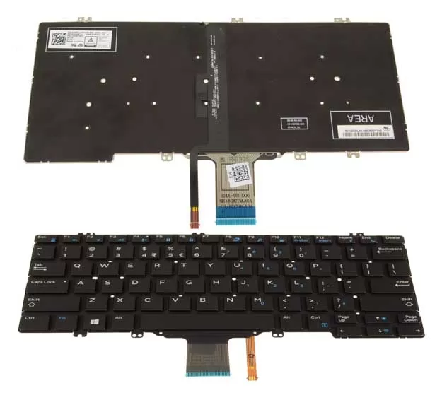 Backlit keyboard for dell latitude 7280 and 7290 laptops