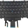 Backlit Keyboard for Dell Latitude 7480 E7480