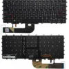 Backlit Keyboard for Dell XPS 15-9570, XPS 15-9575, and Precision 5530 2-in-1 Series Laptops