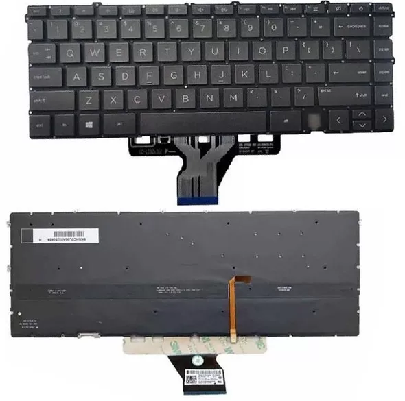 Backlit keyboard for hp envy x360 13-ay series laptops - models: 13-ay0055au, 13m-bd0023dx, 13m-bd0033dx, 13m-bd1033dx