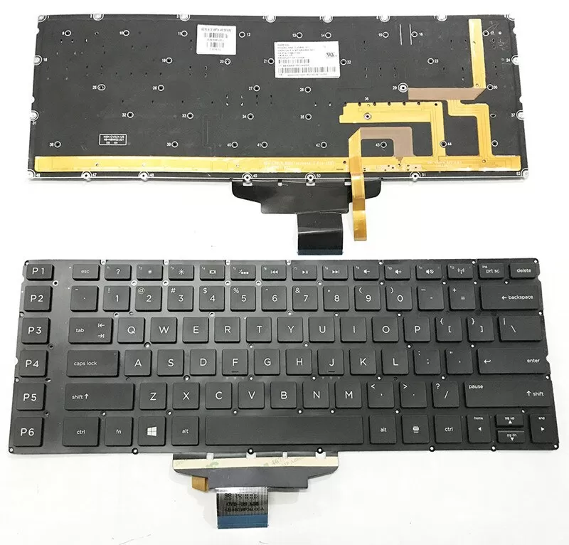 Backlit keyboard for hp omen 15-5000 15-5001la laptop