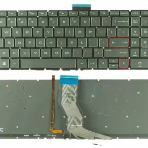Backlit Keyboard for HP Pavilion 15-AU, 15-AW, 15-BK, 15-AB, 15-AK, 15-AS, 15-BC and Omen 17-W Series Laptops