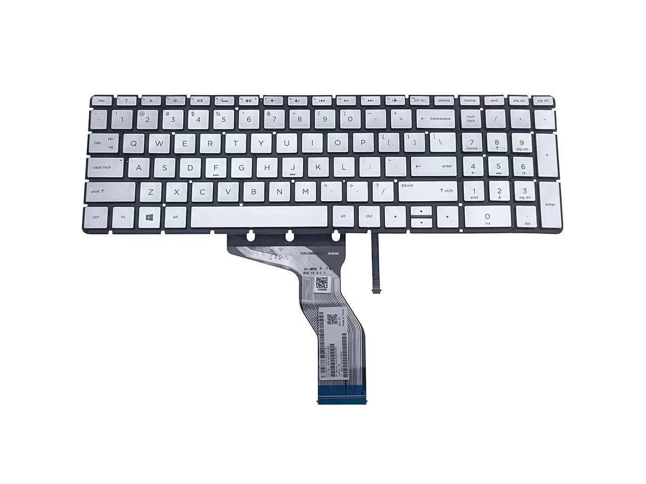 Backlit keyboard for hp pavilion 15-cs3006tx 15cs