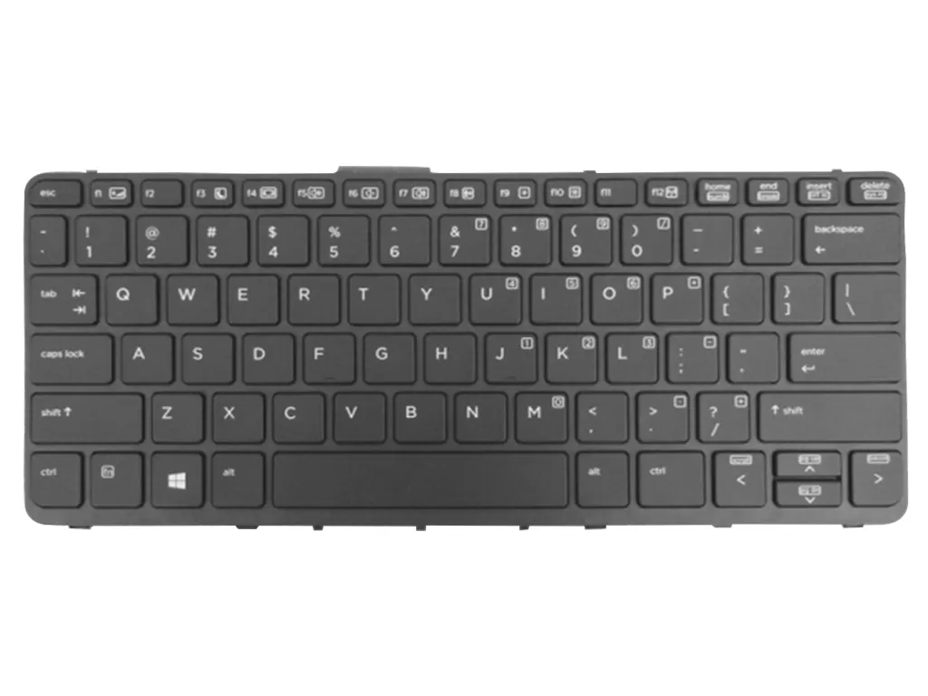 Backlit keyboard for hp pro x2 612 g1 laptop