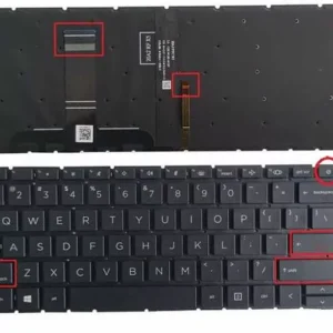 Backlit Keyboard for HP ProBook 440-G8 and 445-G8 Series Laptops