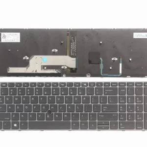 Backlit Keyboard for HP ZBook Mobile Workstation Laptops 15-G5, 15-G6, 17-G5, and 17-G6