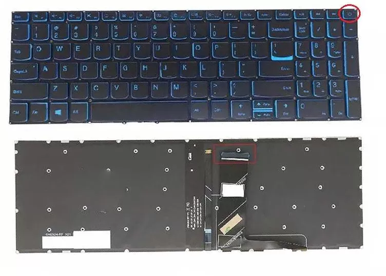Backlit keyboard for lenovo ideapad l340 series laptops