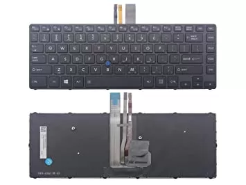 Backlit keyboard for toshiba satellite pro a40-c, tecra a40-c, a40-c1430, a40-c-18r laptop