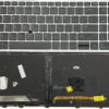 Backlit Keyboard with Mouse for HP EliteBook 850-G6, 855-G5, 850-G5, 755-G5, 750-G5 Series and ZBook 15U-G5, 15U-G6